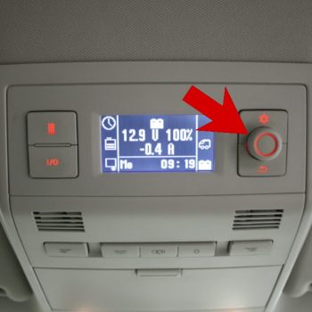Genuine VW California Central Control Panel Knob & Fascia Kit