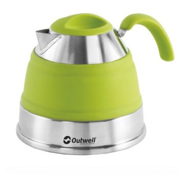 Outwell Collaps 1.5L Collapsible Kettle - Lime Green