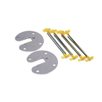 Fiamma Awning Securing Plate ( Pair inc pegs)