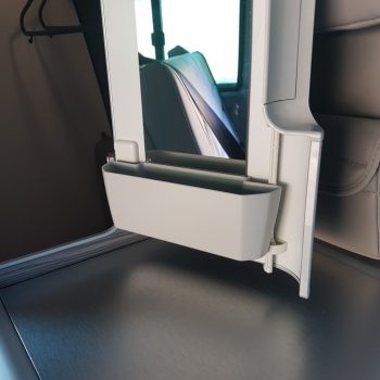 VW California Removable Wardrobe Door Tray and Fix Plate