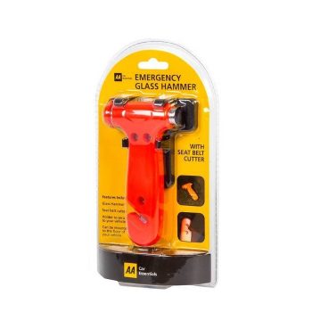 AA Emergency Glass Hammer & Seatbelt Cutter