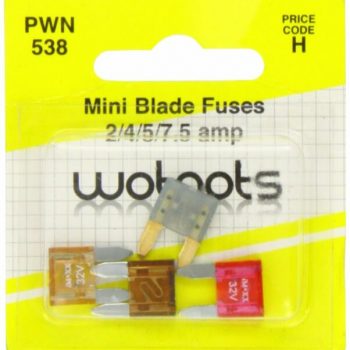 Assorted Mini Blade Fuses