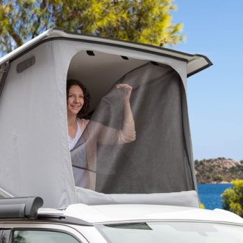 Brandrup Flyout Mosquito Net  for ISO-TOP MK VI - Manual Operated Pop-up Roof T6/T6.1