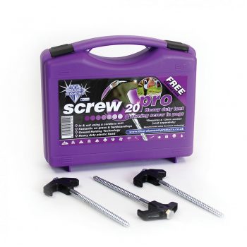 Outdoor Revolution Hard Ground Drill-in Pegs x 20