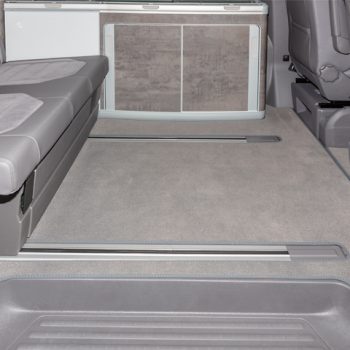 Brandrup Velour Carpet For Passenger Compartment, VW T6.1 California Ocean/SE - 2 Rails