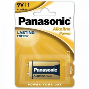 Panasonic Alkaline Power PP3 9V Battery