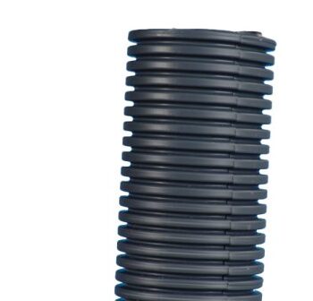 Convoluted Grey Waste 28.5mm Water Pipe/Hose - 1 Metre Length