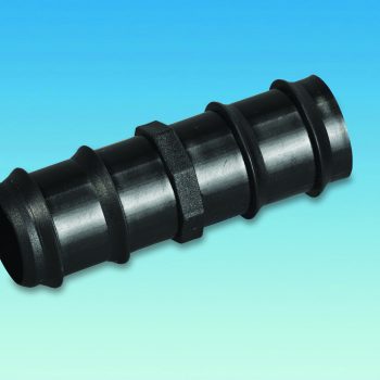 Black 28.5mm Straight Connector