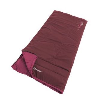 Outwell Champ Kids Sleeping Bag - Deep Red