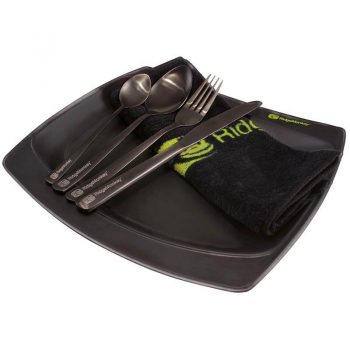 RidgeMonkey SQ DLX Melamine Large Plate Set