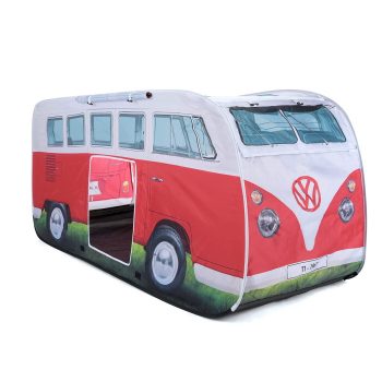 Official Volkswagen Campervan Kids Pop Up Tent - Red