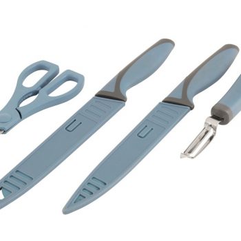 Outwell Chena Knife Set with Peeler and Scissors