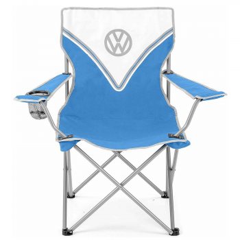 VW Folding Camping Chair - Blue