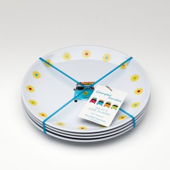Camper Smiles Side Plates - Pack of 4