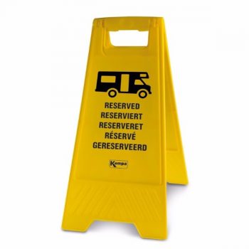Kampa Motorhome Reserved Sign