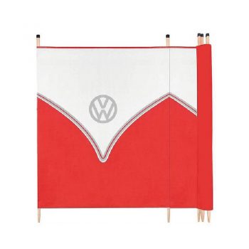 VW Campervan Windbreak 5 Pole - Red