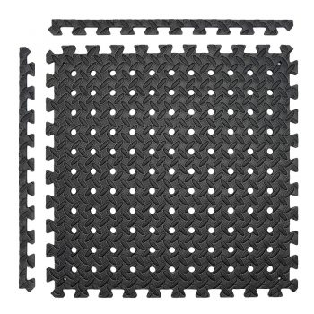 Leisurewise Eva Awning Floor Tiles - Black