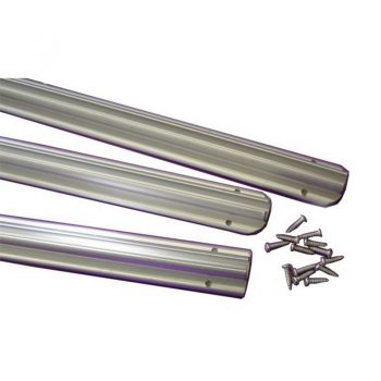 Leisurewize Alloy Awning Rail (3 x 1.2m length)