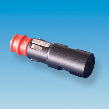 12 Volt Jack Plug c/w Fuse