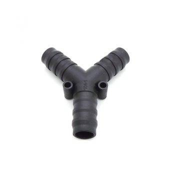 1/2" 12mm Push Fit Y Hose Connector