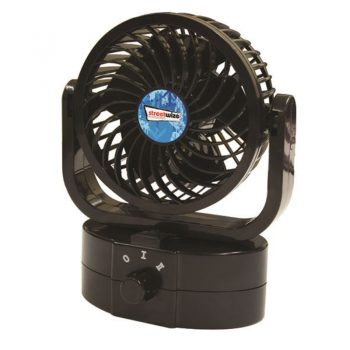 Streetwize 12v Cyclone Single Oscillating Power Fan