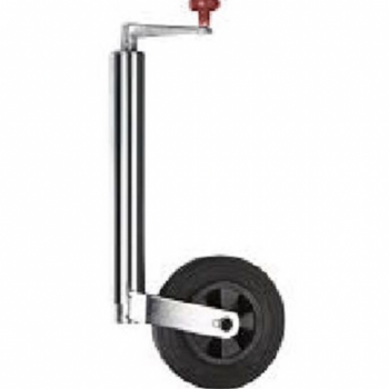 48mm Pneumatic Jockey Assembly Plastic Wheel Static Load Capacity 150kgs