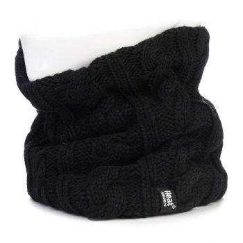 Heat Holders Ladies Neck Warmer - Black