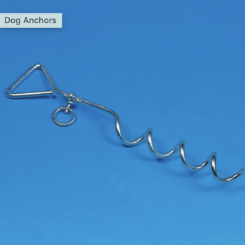 Strong Screw in Dog Stake Anchor PLS