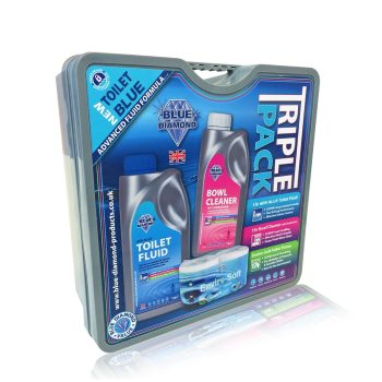 Blue Diamond Toilet Fluids & Toilet Tissue Triple Pack
