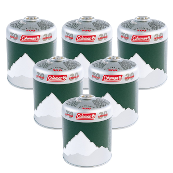 Coleman C500 ( EN417 ) Gas Cartridge  - Pack of 6 - Collection Only