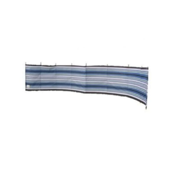 Blue Diamond Windbreak 9 Pole Navy/Burgundy Contemporary Stripe Windbreak