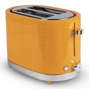Kampa Deco Toaster – Sunset Yellow