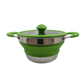 Vango Cuisine 1.5L Non-Stick Casserole - Herbal Green