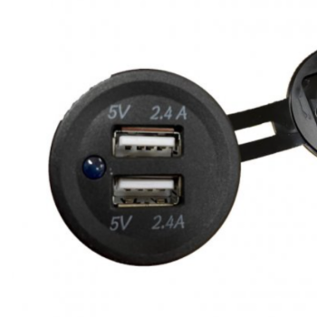 C-Line Double USB Socket