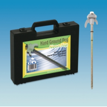 Hard Ground Drill Pegs - Pack of 20