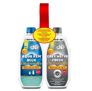 Thetford Duo Pack Concentrated Flus plus Grey Water Fresh