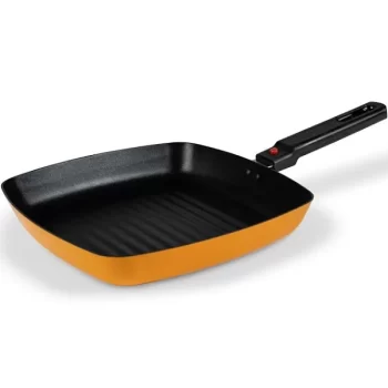 Kampa Square Frying Pan - Sunset Yellow